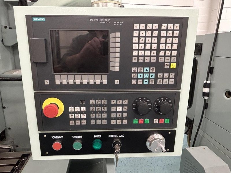 Automate CNC Raptor VM-1032 CNC Vertical Machining Center with Siemens 808D, Rotary Table, 4th Axis Drive, 12-Station ATC, 6000 RPM,- Auction Item