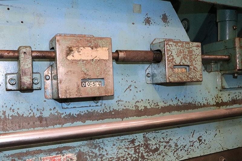 40 TON x 6' WYSONG HYDRA-MECHANICAL PRESS BRAKE, MODEL H-4072