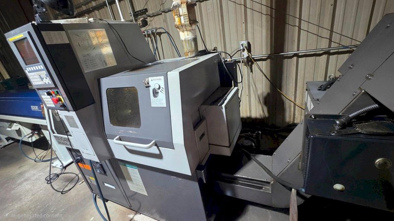 Tsugami B0205-II 5-Axis CNC Swiss Lathe, 2013 – Fanuc OI-TD Control, Edge Bar Feeder, High Pressure Coolant, Chip Conveyor