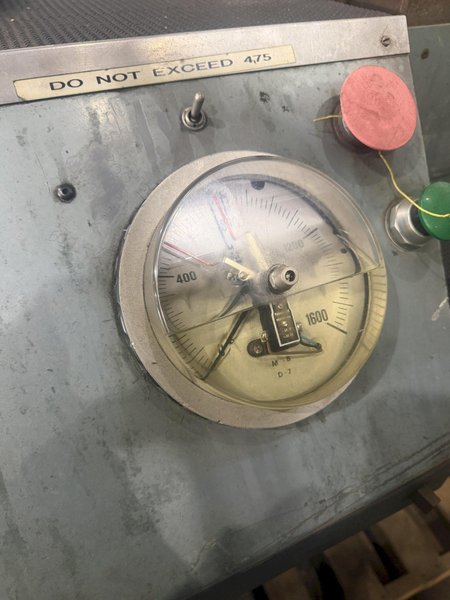 800 TON MARIO DIMAIO MODEL #MP800 HYDRAULIC COINING MINT PRESS: YOBRO #24618