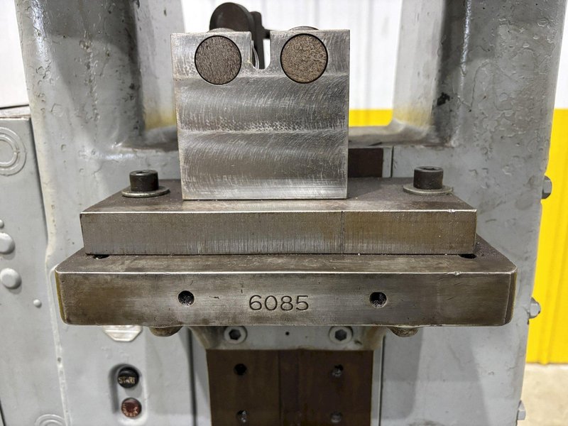 #365 SCHMIDT HI-DUTY ROLL STENCIL MARKING MACHINE: STOCK 10981