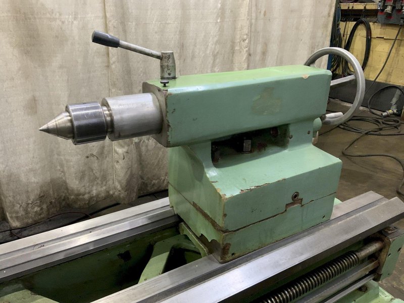 32" X 120" TIME MASTER GAP BED ENGINE LATHE: STOCK #80209