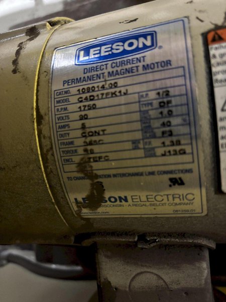 12,000 LBS X 48" PANDJIRIS MODEL MT-120-4.5 POWERED ROTARY TABLE WELDING POSITIONER, 115V: STOCK #22644