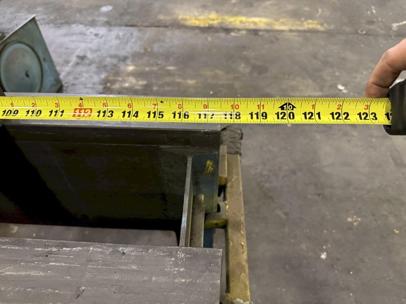 75 TON X 96" DRILCO TRAVELING HEAD HYDRAULIC STRAIGHTENING PRESS: YOBRO #25865