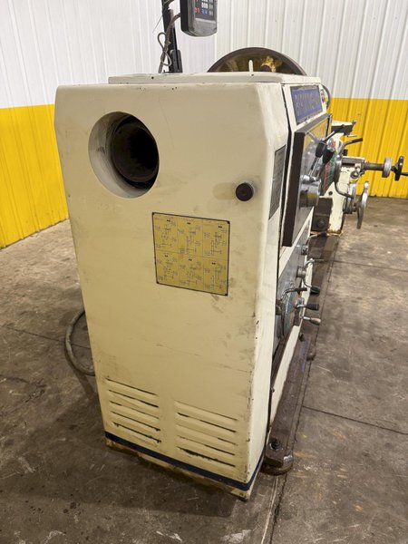32" X 60" BIRMINGHAM MODEL #DL3260 GAP BED ENGINE LATHE, 2006, 5" HOLE : YOBRO #25340