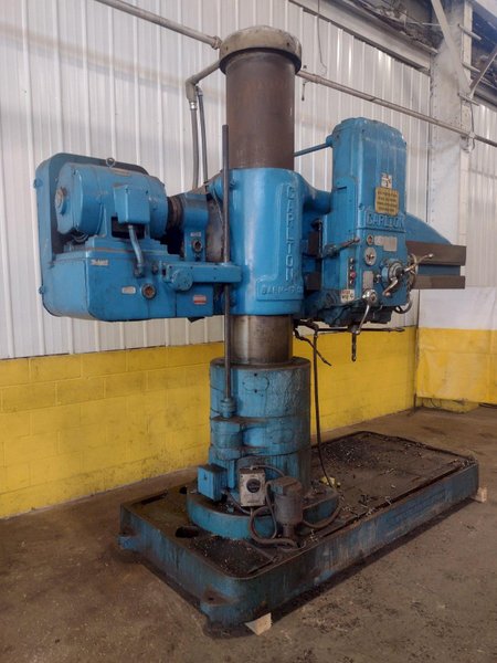 6&#039; X 17&quot; CARLTON MODEL #4A RADIAL ARM DRILL: STOCK #17043