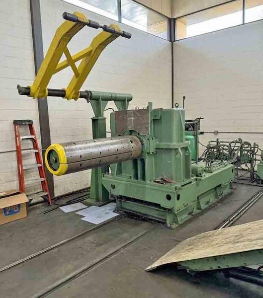 54" x 6.50" x 30,000# Stamco Slitting Line# 4057