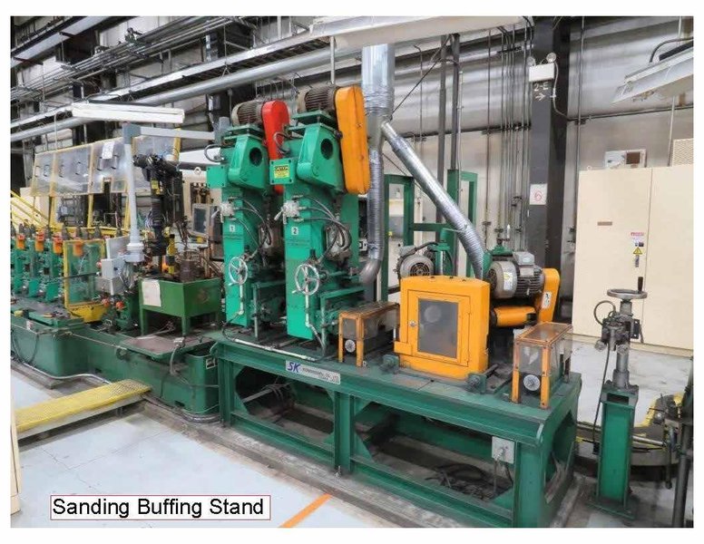 60.5MM KUSAKABE STAINLESS STEEL RAFTED LASER TUBE MILL