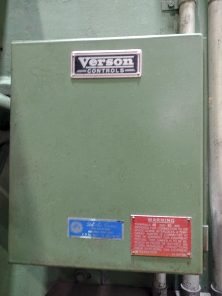 35 TON VERSON 24" X 96" FLANGE BED MECHANICAL PRESS BRAKE: STOCK #20241