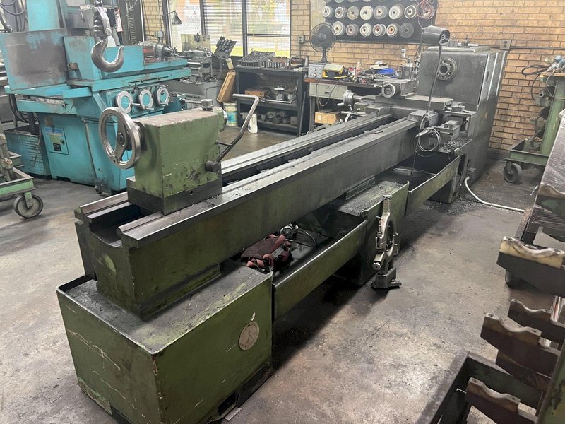 22&quot; X 120&quot; MACHINE-TOOL MODEL #230 ENGINE LATHE, 2-5/8&quot; HOLE: STOCK #17876