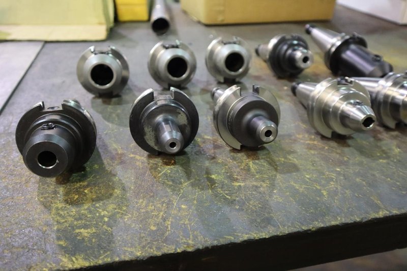 CT40 Taper Tool Holders: (10) End Mill Holders- Auction Item