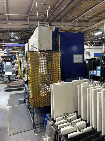 110 Ton x 10′ Pullmax Ursviken Optima 100 3.1/2.55 CNC Press Brake, 1998 – Great Running Condition, Misc Tooling Included