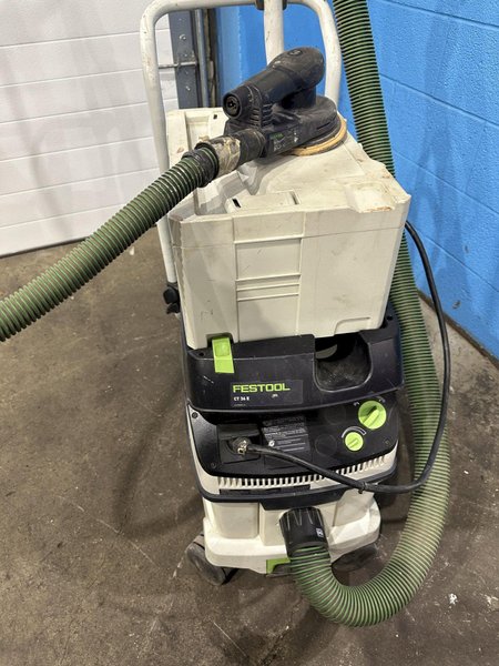 FESTOOL MODEL CT 33 E VACUUM WITH SANDER : STOCK #77443