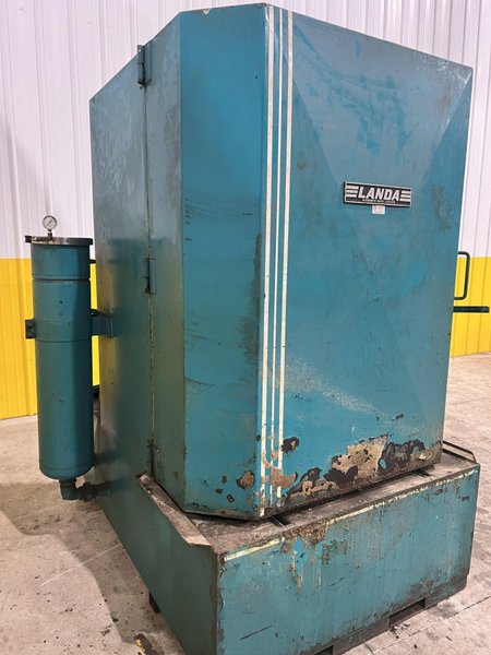 36&quot; X 42&quot; LANDA MODEL #PW-300 ROTARY TABLE HEATED PARTS WASHER: STOCK #22184