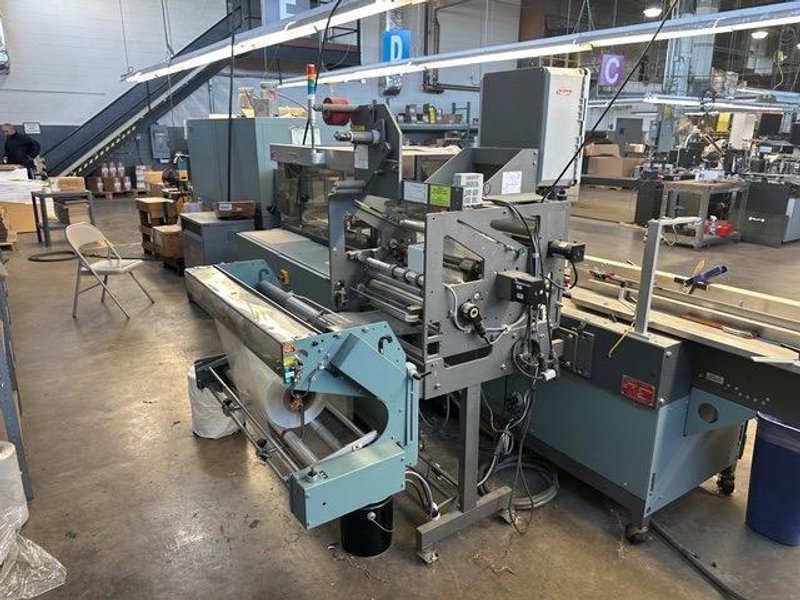 Shanklin OMNI-SLRS Shrink Wrapper with extended Lugged Infeed and T-72H Double Chamber Heat Tunnel, 2007 – Need Gone ASAP