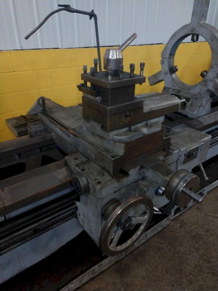 36" / 48" X 150" SIRCO MODEL PA-36 GAP ENGINE LATHE 5.5" HOLE: STOCK 12424