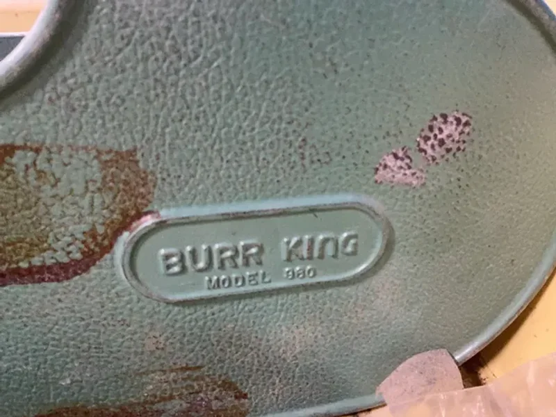 BURR KING 2 HP BENCHTOP BELT SANDER  -  960