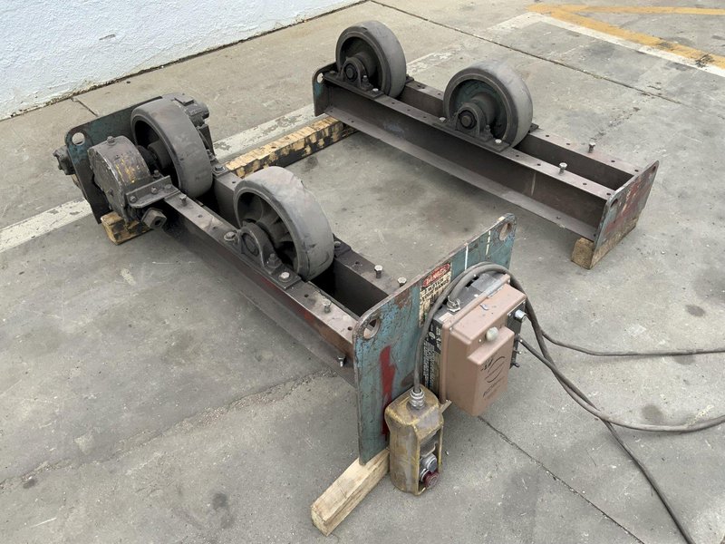 3000 LB UNIQUE WELDO TANK TURNING ROLLS: STOCK #81378