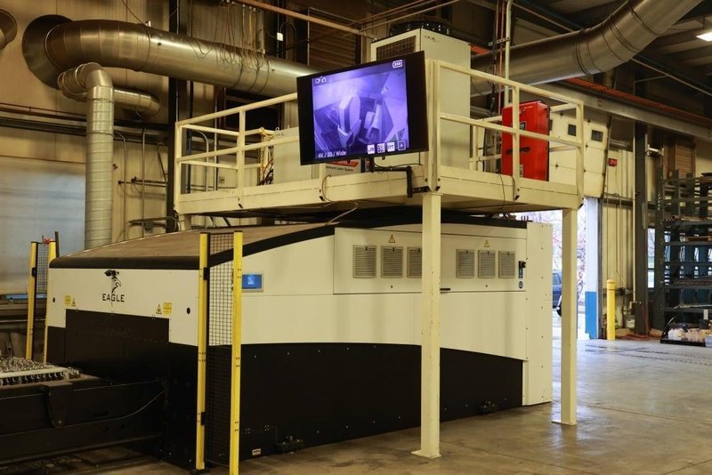 2020 Eagle Inspire 1530 F15.0 Fiber Laser Cutting System (#5241)