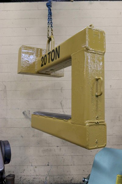 20 TON X 48&#039; COIL C-HOOK: STOCK #69274