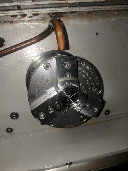 Amada Wasino G-05 CNC Gang Lathe, 2012 – Gantry Loader, Mist Buster, Fanuc Control