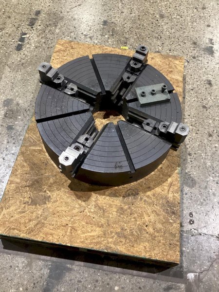 GENERIC 28″ 4 Jaw Lathe Chuck w/ Hardened Jaws USED