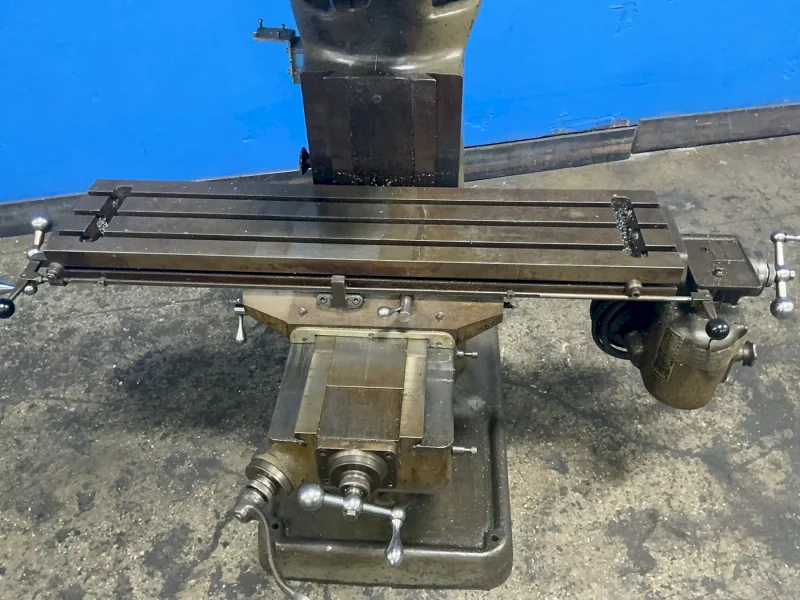 BRIDGEPORT 9”X42” VERTICAL MILL  -  26026