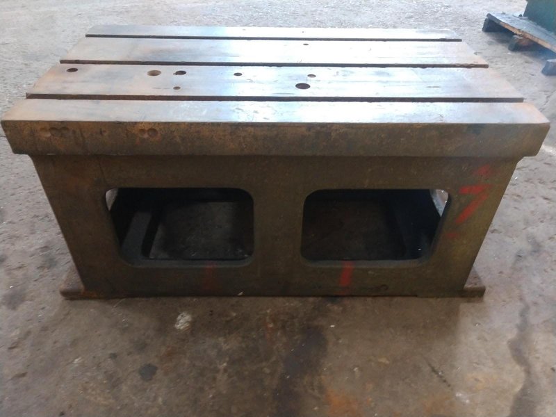 30&quot; x 36&quot; x 20&quot; CARLTON CAST T SLOTTED DRILL TABLE: STOCK #2769