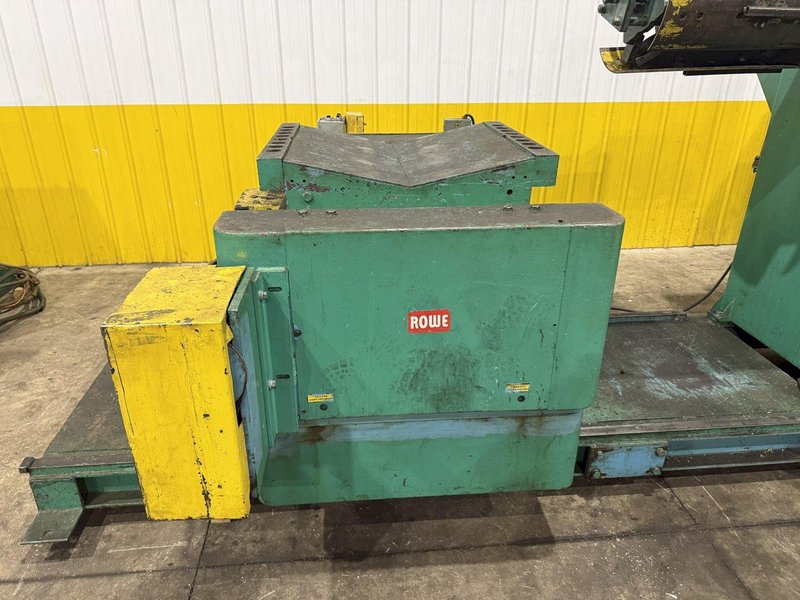 10,000 LBS X 24" X .105" ROWE ENTRY SERVO FEED LINE, COIL CAR, REEL, STRAIGHTENER, INDRAMAT SERVO FEED: YOBRO #24518