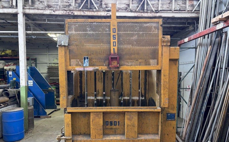 SP INDUSTRIES MODEL VB60 BUNDLE BEE VERTICAL CARDBOARD BALER: YOBRO #24582