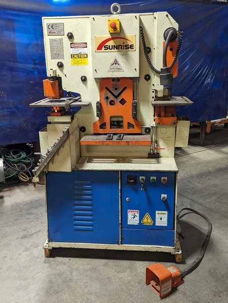 66 Ton Sunrise IW-66K Ironworker, 2014 – Available Immediately