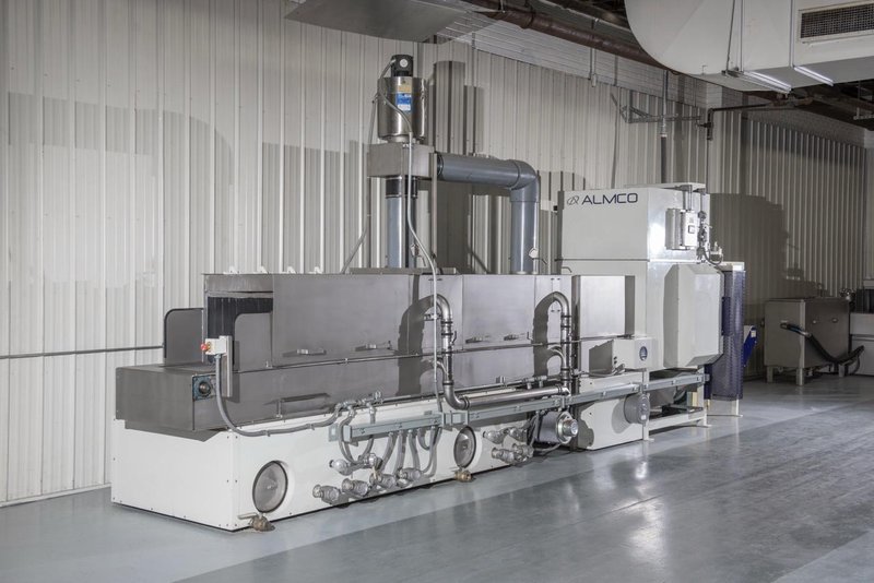 Almco PWRBD18-48E Belt Washer And Dryer, 2017 – High-Volume Industrial Cleaning System