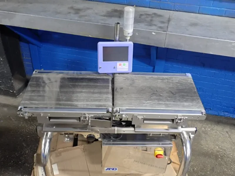 AND 40" X 12" CHECK WEIGHER  -  AD-4961-6K-3050