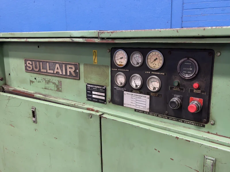 SULLAIR ROTARY SCREW AIR COMPRESSOR   -  12B-50H