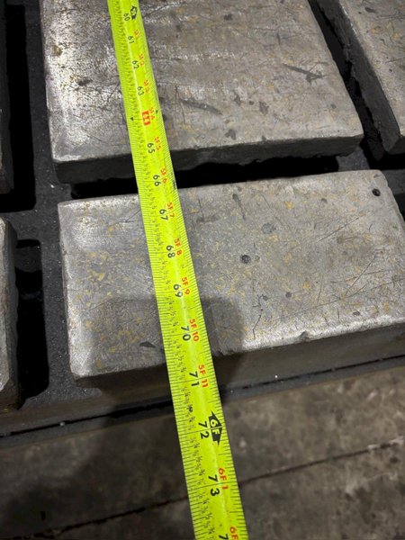 6&#039; X 6&#039; STEEL SLOTTED WORK LAYOUT TABLE WITH DIRECTIONAL T SLOTS: YOBRO #24457