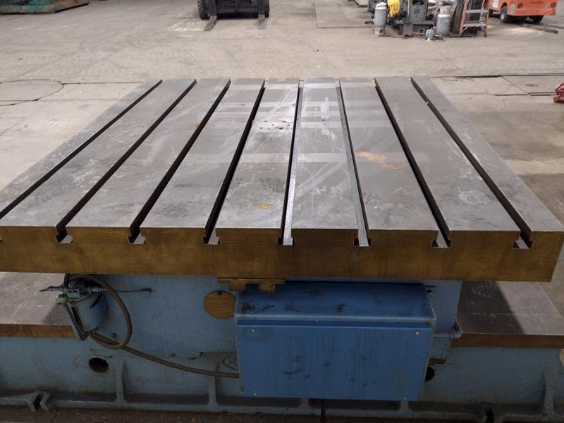 72" X 72" ASQUITH CROSS SLIDE POWER ROTARY TABLE: STOCK #11076