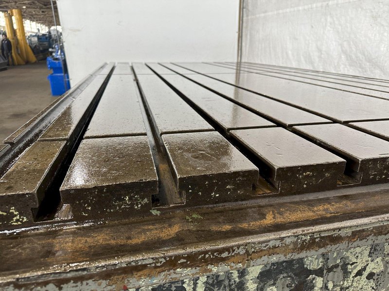 68&quot; X 124&quot; T SLOTTED WITH LEG SUPPORTS. STOCK # 0312623