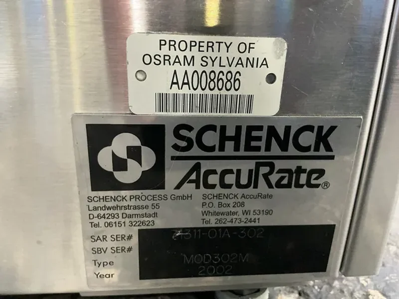 Schenck Accurate Feeder - Mod302n