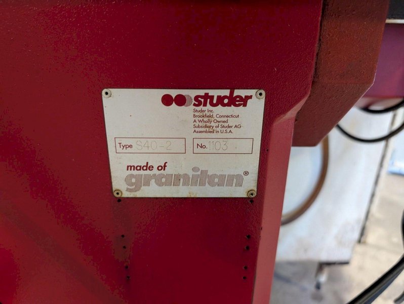STUDER S40-2 CYLINDRICAL GRINDER: YOBRO #25369