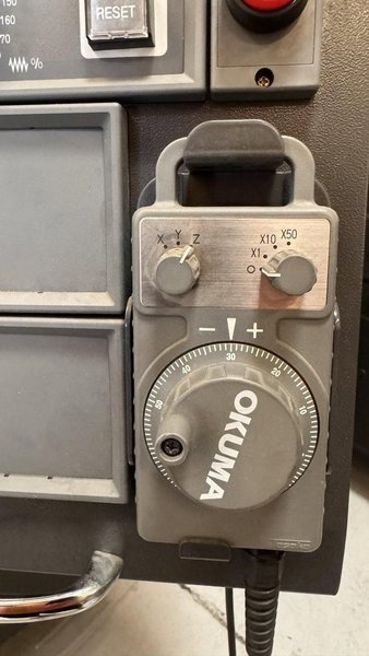 Okuma Genos M560-V VMC, 2021 – Probe, Tool Setter, 15k RPM Spindle