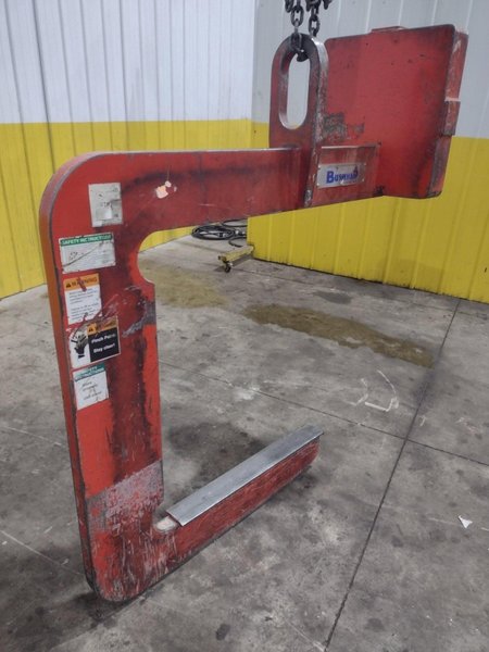 20,000 LBS X 42" BUSHMAN MODEL #624SL COIL LIFT C-HOOK: YOBRO #24520