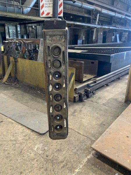 5 TON ACCO WRIGHT SINGLE GIRDER CRANE HOIST: STOCK #14610