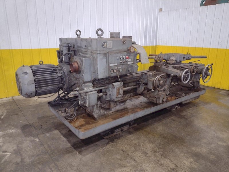 2A WARNER &amp; SWASEY MODEL 2A CROSS SLIDING TURRET LATHE: YOBRO #25009