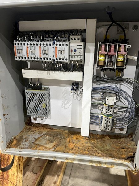 53 TON (107,500 LBS) BUSHMAN MODEL #MT420 TELESCOPING MAGNETIC LIFTING SPREADER BEAM  W/ OHIO MAGNETICS DIESEL GENERATOR: STOCK #20419