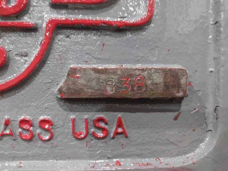 2&quot; REED MODEL B-111 CYLINDRICAL 2-DIE HORIZONTAL THREAD ROLLER THREADER: STOCK #16954