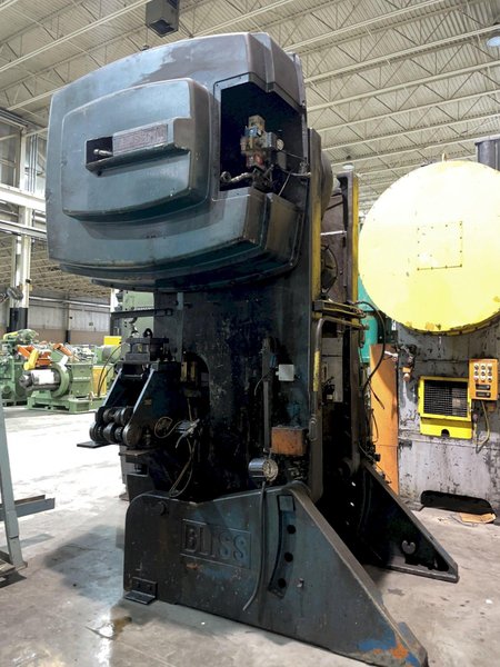 110 TON BLISS MODEL #C-110 OBI PRESS, 6&quot; STROKE: STOCK #13582