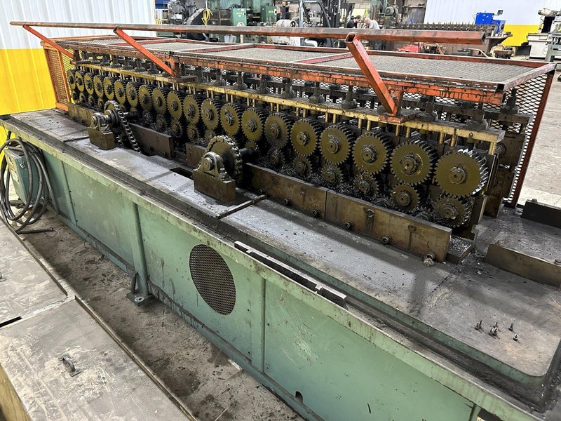 20 STAND X 1.5&#039; X 10&quot; RS CONTOUR ROLLFORMER WITH AMS CONTROLS: STOCK #21331
