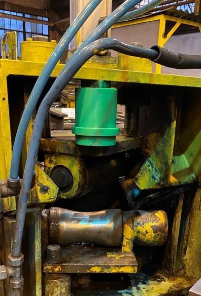 BULTMANN MODEL BWRPM 80-7 TWO ROLL STRAIGHTENING MACHINE WITH 2 72.5kw DIRVE MOTORS,
STOCK # 14494