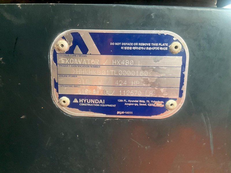 2021 Hyundai HX480L HKB01TL0000160
