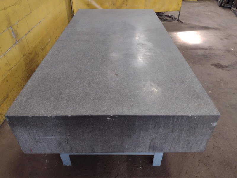 8&#039; X 4&#039; X 14&quot; ROCK OF AGES PRECISION LAYOUT INSPECTION GRANITE TABLE: STOCK #23806